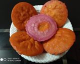 A picture of step 3 of Sweet and Healthy Colorful Idli.