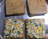 A picture of step 4 of Sweet Corn Sandwich.
