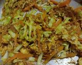 A picture of step 2 of Paneer veg staffing hearts.