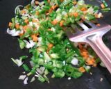 A picture of step 2 of Cheese Maggi stuffed cheese bell pepper.