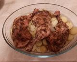 Rokfortos csirkecomb burgonyával és brokkolival recept fázis 3 fotója