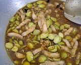 Foto langkah ke 3 dari resep 408. Babi Kecap Pete (Non Halal).