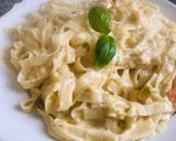 Foto del paso 6 de la receta: Pasta con salsa y queso 🍃🧈🍝