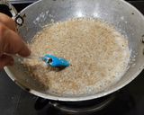 A picture of step 6 of Sesame Milk Cake.