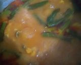 A picture of step 12 of Bhindi Chicken.