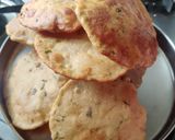 A picture of step 4 of Jackfruit flour alu kachori with chane and paneer capsicum.