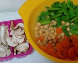 Foto del paso 2 de la receta: Estofado de pollo con garbanzos