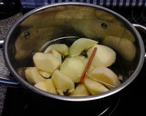 A picture of step 1 of Apple Preserve.