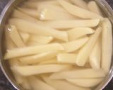 A picture of step 3 of Peri Peri French Fries Spinach Soup.