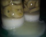 Foto langkah ke 7 dari resep Pudding Pisang Kaca Beralas Susu.