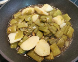 Foto del paso 1 de la receta: Judía Verde salteada, Huevo frito y Panceta