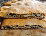 Foto del paso 3 de la receta: CALZONE de 🍆🥒Berenjenas y Calabacín...!