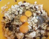 Foto del paso 5 de la receta: Tarta de manzana, nueces y pasas