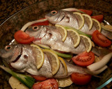 Foto del paso 4 de la receta: Besugo de aparejo al horno, con majado urrutia para pescados