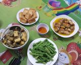 Hình bước làm 7 của món Gà Sốt Chanh Dây