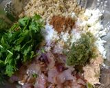 A picture of step 3 of Walnut Cauliflower Tikki.