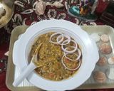 A picture of step 4 of Maa chole ki daal.