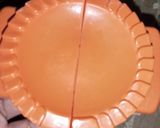 A picture of step 8 of Frozen chicken samosy D shape.
