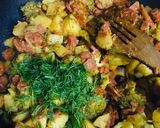 A picture of step 6 of Mix vegetables with soya.
