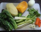 Foto del paso 1 de la receta: Sopa espirituosa de vegetales
