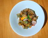 Foto langkah ke 4 dari resep Terong Oseng Bawang.