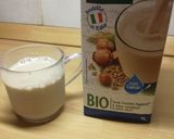 Foto del passaggio 1 della ricetta Overnight porridge con frutta fresca e mandorle