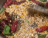 A picture of step 1 of Idli Dosa Kara Podi with Chana Daal.