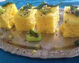 बेसन के झटपट खमन ढोकले (Besan ke jhatpat khaman dhokle recipe in hindi) रेसिपी चरण 10 फोटो