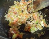 A picture of step 2 of Hari Mirch Keema.