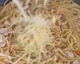Gambar langkah 4 resipi One Pan Aglio e Olio 🇮🇹.
