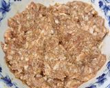 รูปขั้นตอนการทำที่ 2 ของ หมูสับนึ่งซีอิ๊ว