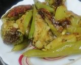 A picture of step 6 of Potato Stuffed Chilli Pepper.