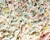 A picture of step 4 of Macaroni salad.