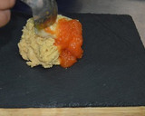 Foto del paso 6 de la receta: Lomo de bacalao sobre cremoso de garbanzos y mermelada de tomate