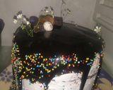 A picture of step 5 of Chocolate inside surprise cake.