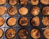 A picture of step 6 of Takoyaki (octopus balls).