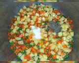 A picture of step 5 of Mix veg zeera rice.