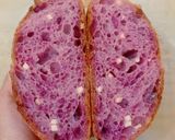 Foto langkah ke 19 dari resep Ubi Ungu Cheddar Sourdough Bread.