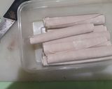 Foto langkah ke 3 dari resep Sosis selimut kulit pangsit.