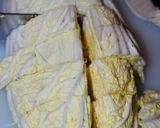 A picture of step 2 of Korean Kimchi.