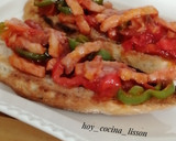 Foto del paso 7 de la receta: Tostas de pimientos y bacon