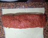 A picture of step 6 of Stuffed Meatloaf en Croute.