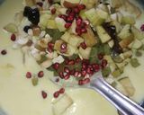 फ्रूट कस्टर्ड(fruit custard recipe in hindi) रेसिपी चरण 3 फोटो