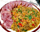 Pas rețetă Cotechino con lentiche 4 fotografie