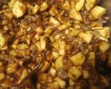 A picture of step 5 of Apple, Sausage, Pecan Dressing.