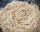 Foto del paso 4 de la receta: Espaguetis con calabacín y puerro al limón