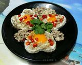 รูปขั้นตอนการทำที่ 4 ของ ไข่ดาวหน้าหมูสับราดน้ำปลาพริกกระเทียม