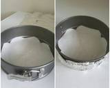 Kek Keju Strawberry and Blueberry Bakar