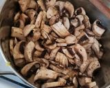 Tejszínes gombás tészta csőben sütve recept fázis 2 fotója