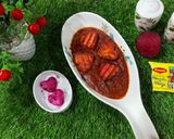 A picture of step 4 of Paneer Kaleji.